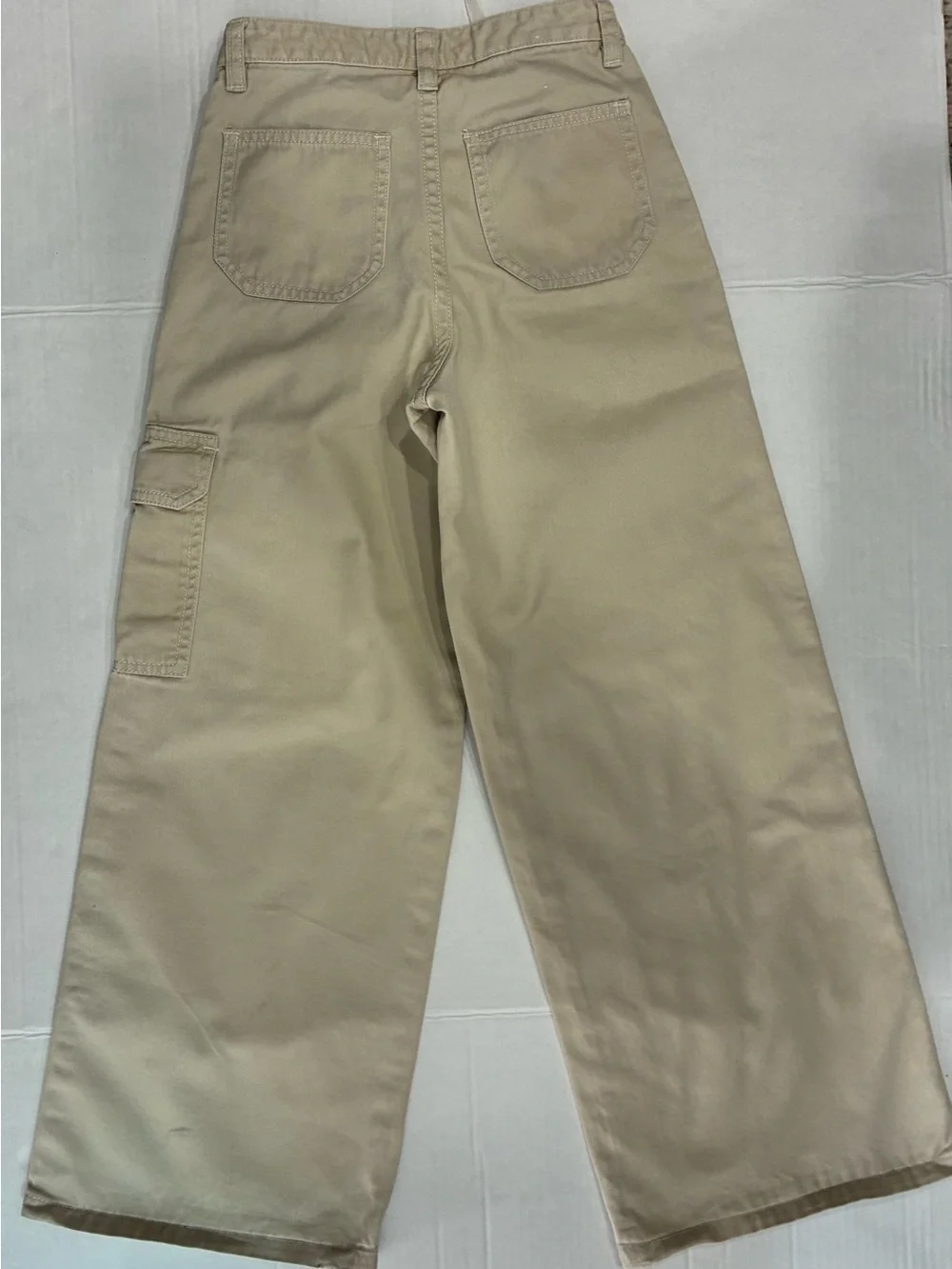 VTG Tommy Hilfiger Girls 2pc Outfit Set Size 7 Pastel Shirt Cargo Pants